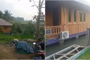 Viral rumah mewah di atas kolam, ditaksir habiskan dana Rp 1 miliar
