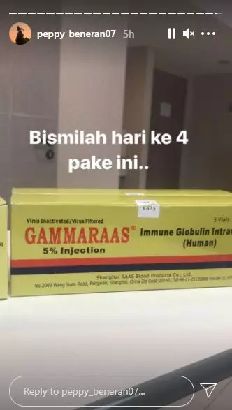 peppy covid 19 dan pakai selang oksigen Berbagai sumber