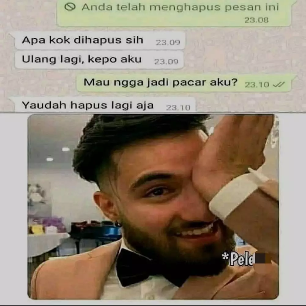 Chat lucu ditolak halus © berbagai sumber Chat lucu ditolak halus © berbagai sumber