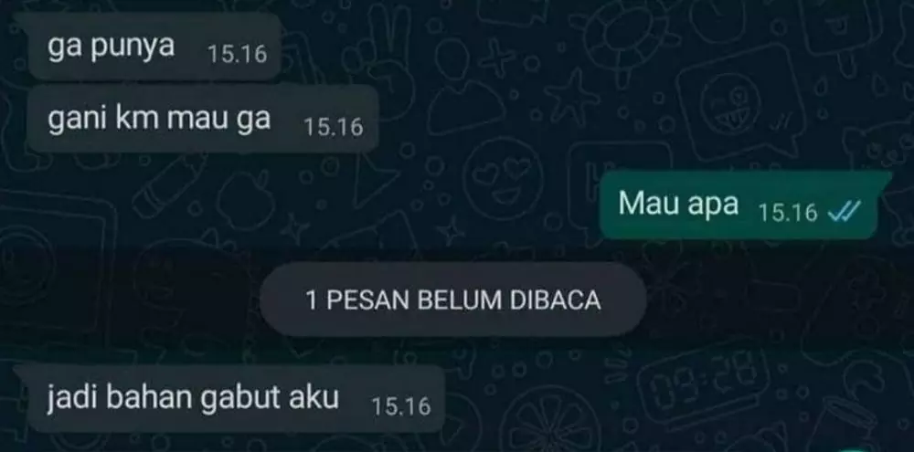 Chat lucu ditolak halus © berbagai sumber Chat lucu ditolak halus © berbagai sumber