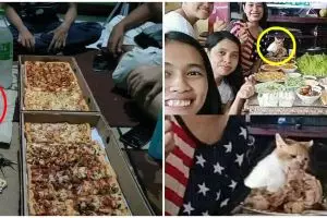 10 Momen lucu lagi makan bareng ini bikin salah fokus