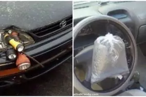 10 Life hack nyeleneh pada mobil ini absurd sekaligus brilliant