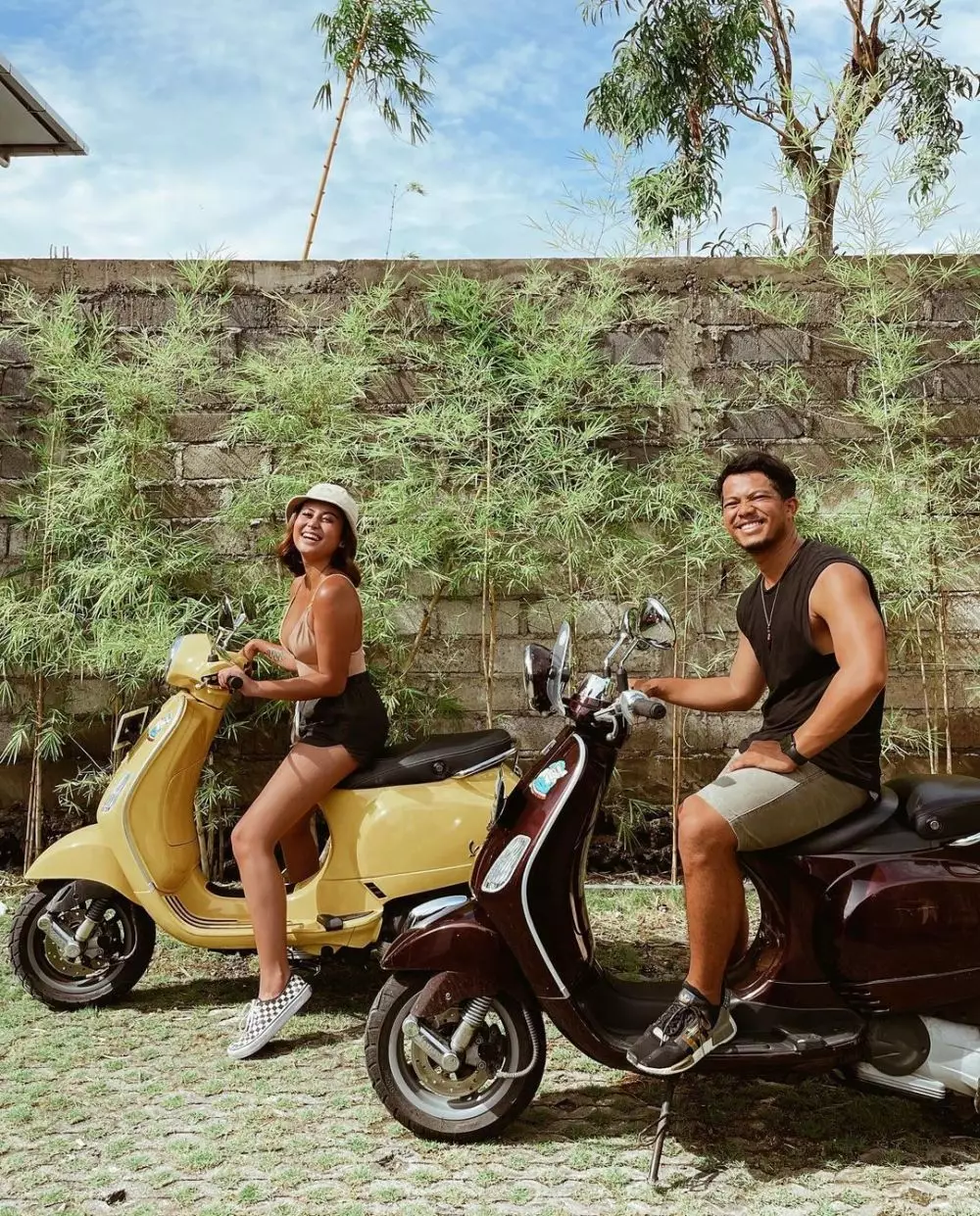 Karin dan Sadam © Instagram