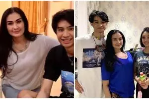 10 Potret kedekatan Iis Dahlia dan Naura Ayu, kompak