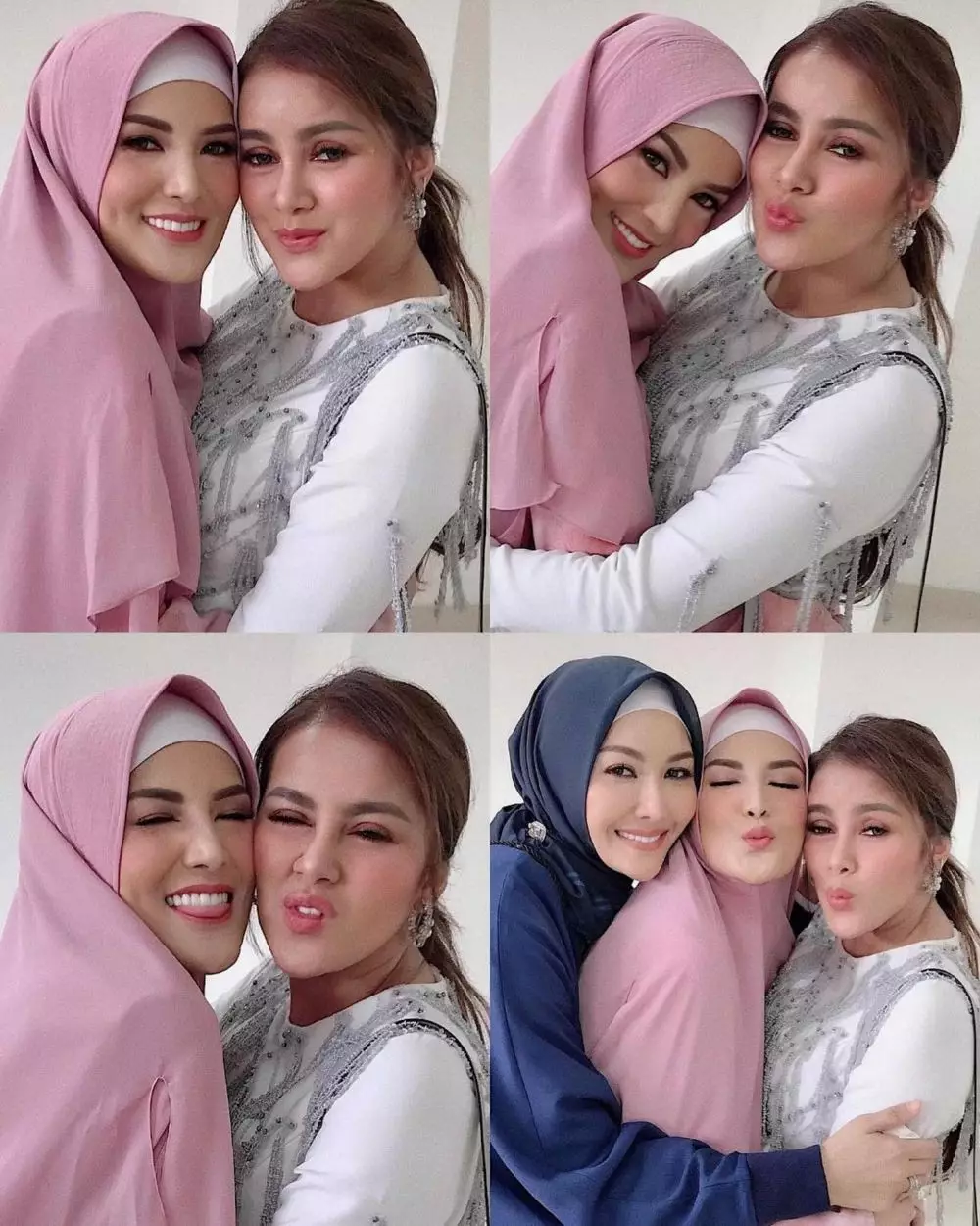 Potret persahabatan Olla Ramlan dan Nindy Ayunda dari berbagai sumber