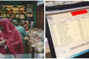 Lama tak belanja bulanan, wanita ini habis Rp 113 juta sekali bayar