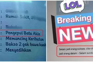 12 Cita-cita murid di buku tahunan ini lucunya nyeleneh abis