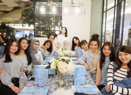 Potret bridal shower 8 mantan personel girlband © berbagai sumber