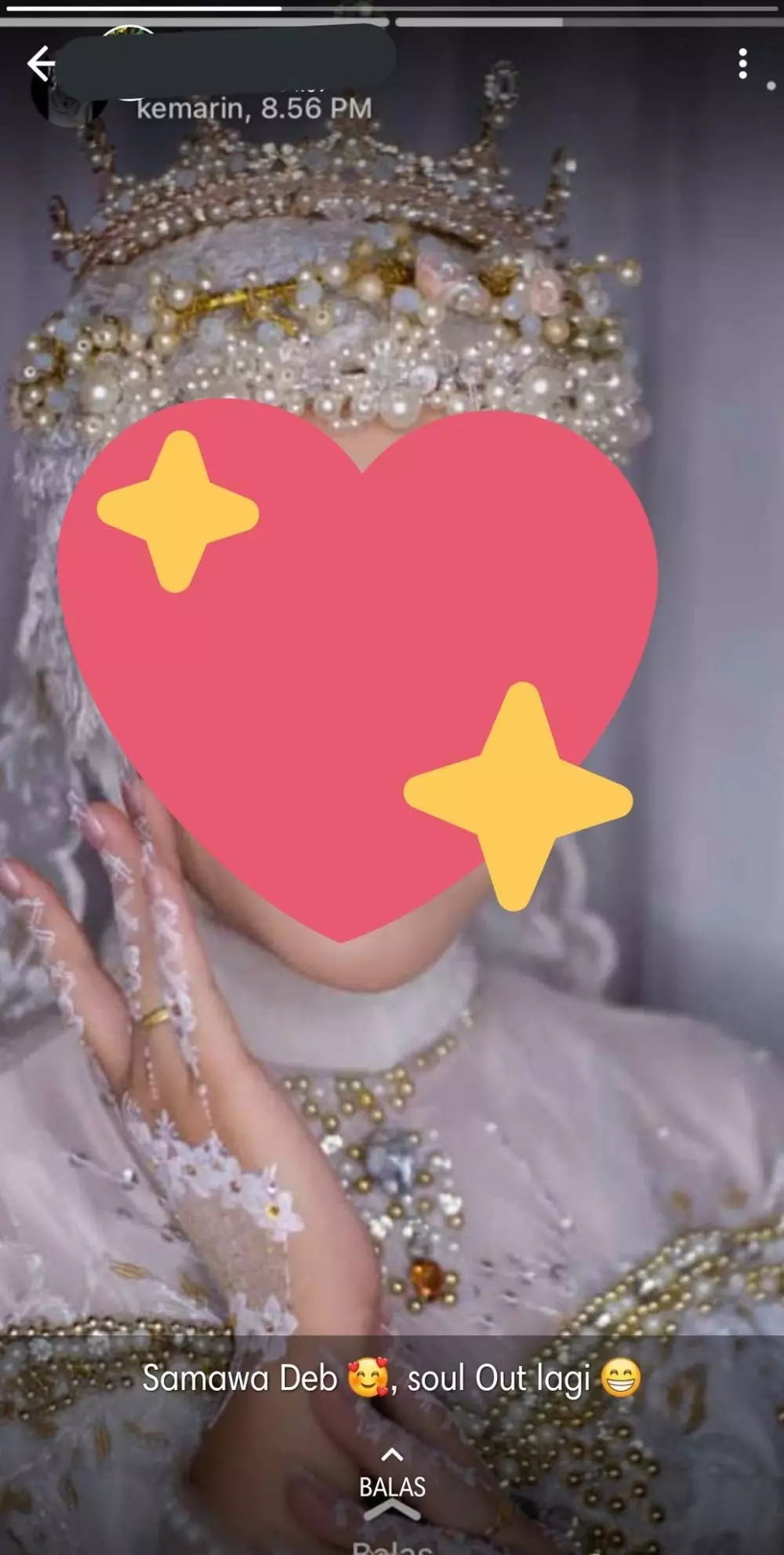 Status lucu cewek di WA © Twitter