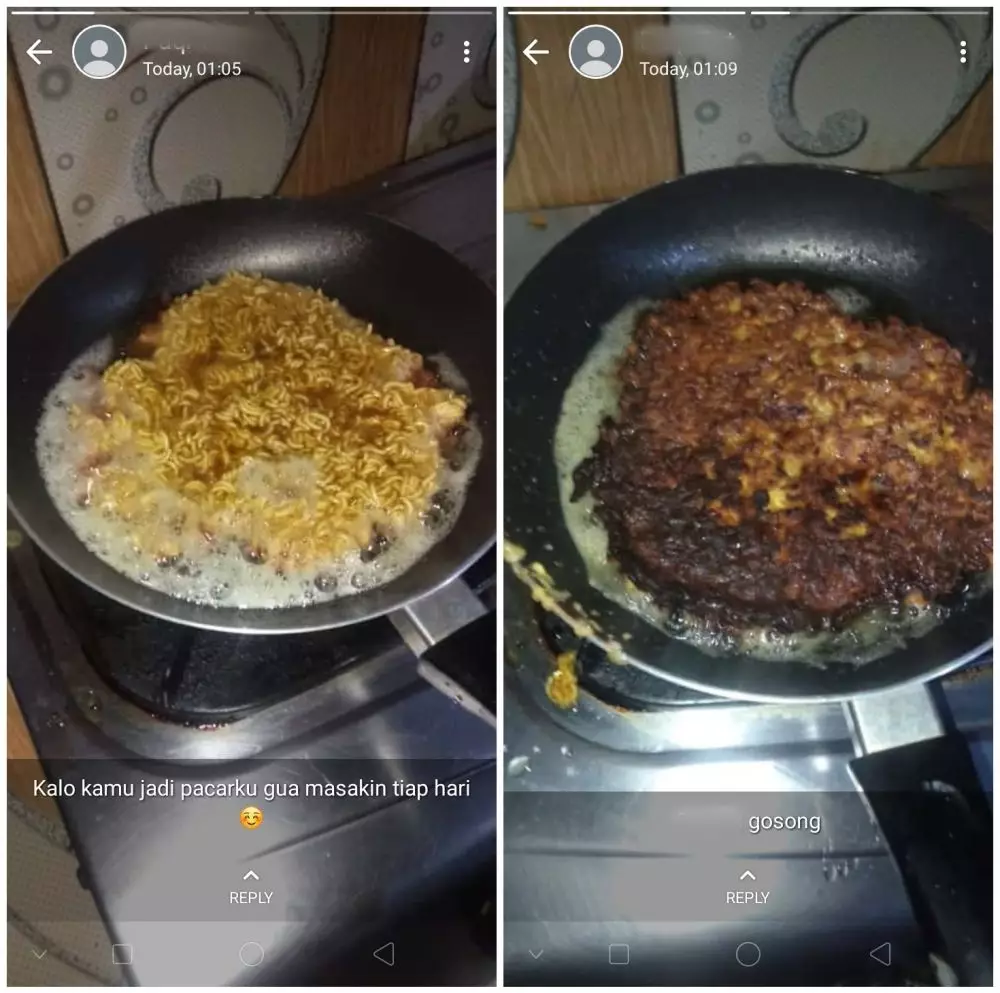 Status lucu cewek di WA © Twitter