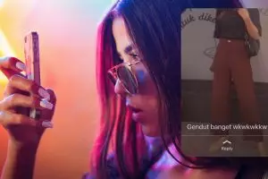 12 Status lucu cewek di WhatsApp ini captionnya bikin tepuk jidat