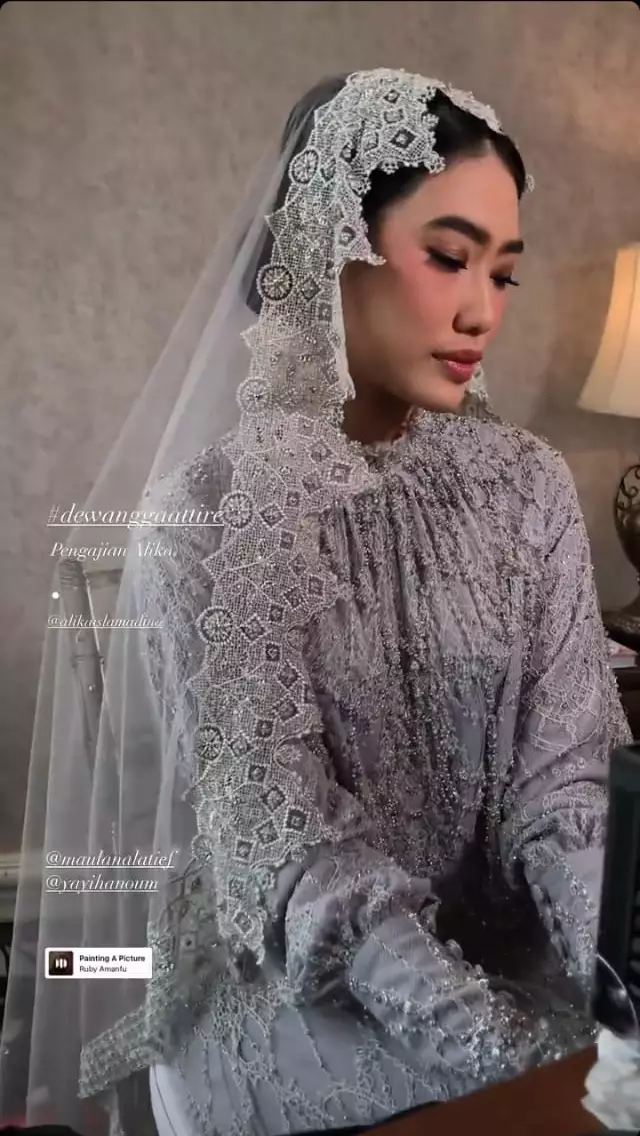 Momen pengajian Alika Islamadina © Instagram Momen pengajian Alika Islamadina © Instagram