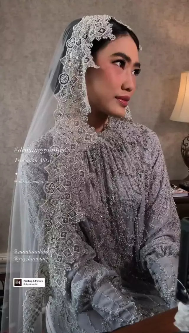 Momen pengajian Alika Islamadina © Instagram Momen pengajian Alika Islamadina © Instagram