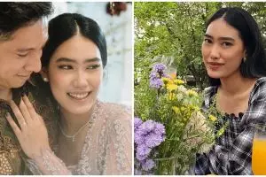 10 Momen pengajian Alika Islamadina jelang nikah, gaunnya elegan