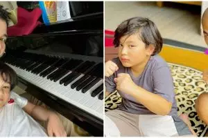 Beda gaya 9 presenter pria hits momong anak, bukti ayah idaman