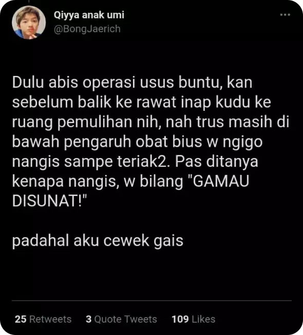 curhatan efek obat bius 7 © berbagai sumber