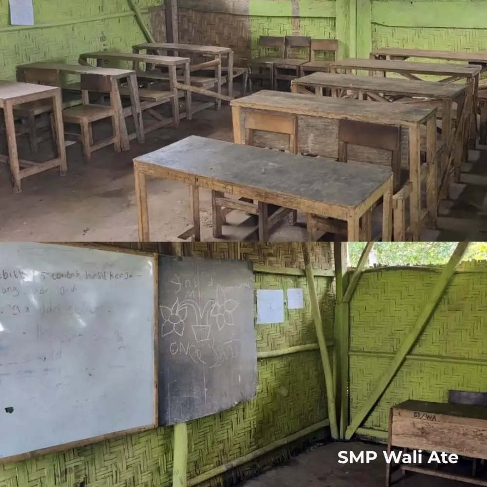 Niagahoster bangun sekolah di NTT © 2021 brilio.net