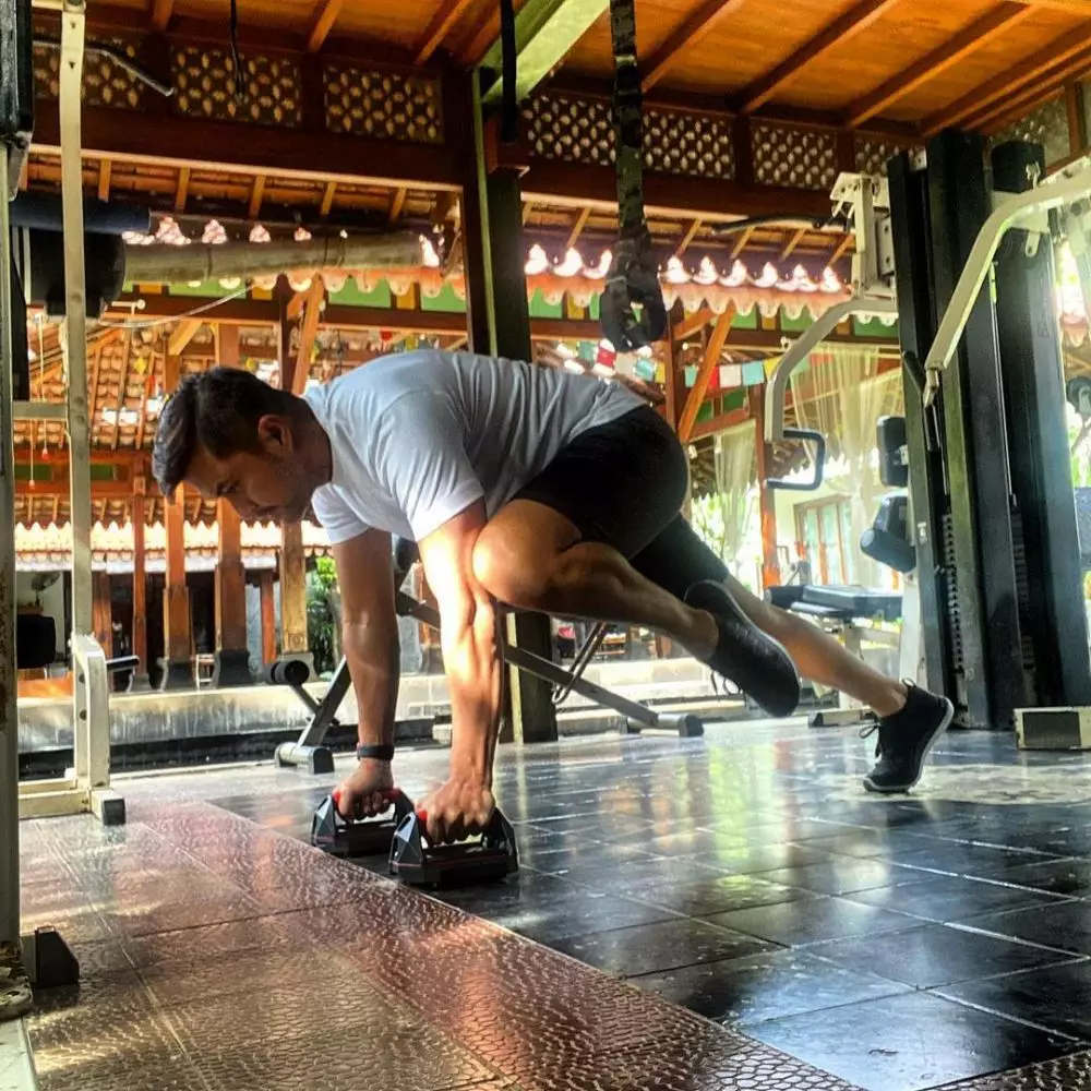 ruang gym Anjasmara © Instagram