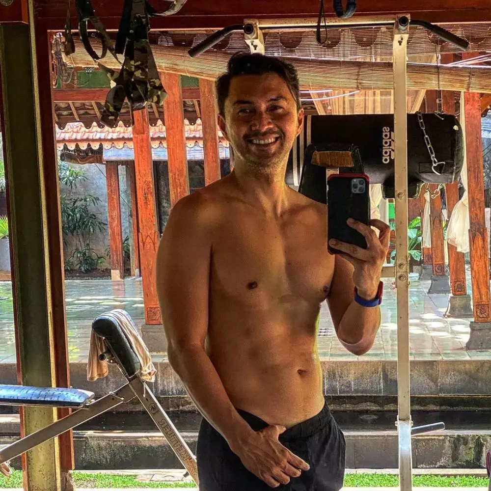 ruang gym Anjasmara © Instagram