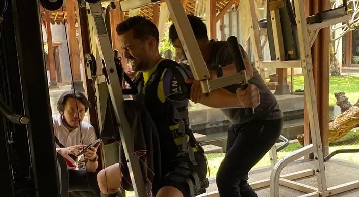 ruang gym Anjasmara © Instagram