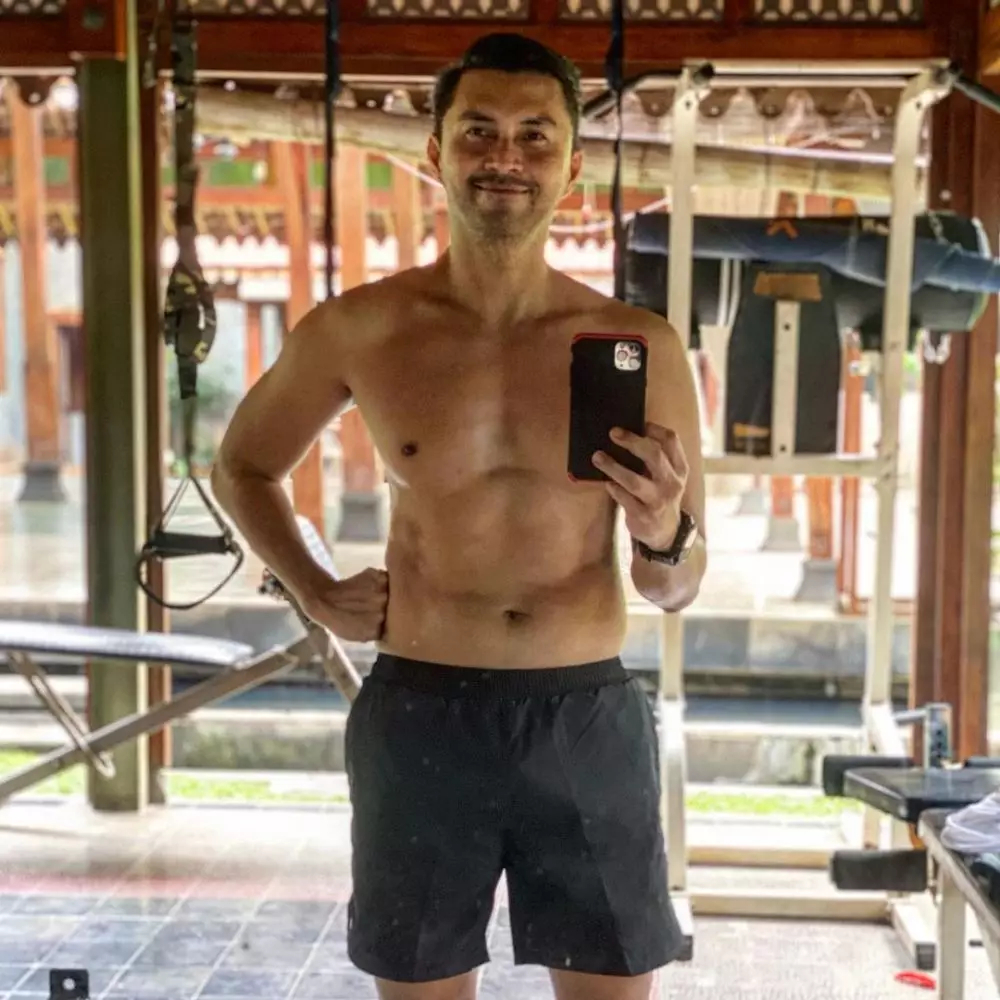 ruang gym Anjasmara © Instagram