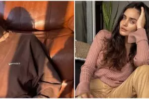 10 Pesona Gabriella Demetriades, model cantik pasangan Arjun Rampal