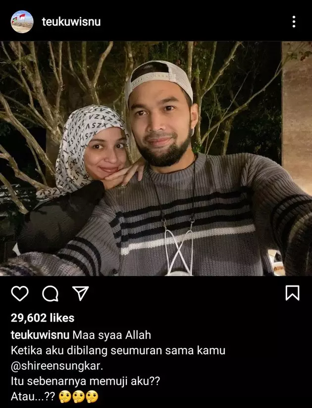 Teuku Wisnu jokes bapak-bapak  © 2021 brilio.net Instagram Teuku Wisnu jokes bapak-bapak  © 2021 brilio.net Instagram