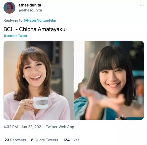 Cocoklogi aktris Indonesia dan manca © Twitter Cocoklogi aktris Indonesia dan manca © Twitter