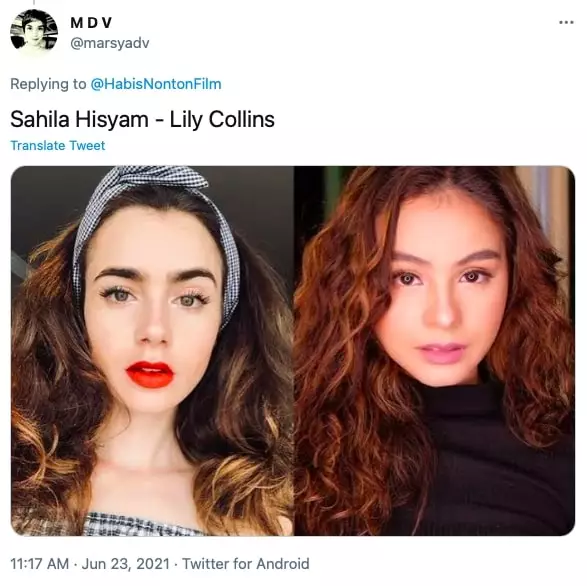 Cocoklogi aktris Indonesia dan manca © Twitter Cocoklogi aktris Indonesia dan manca © Twitter