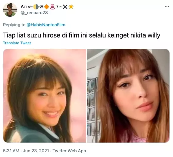 Cocoklogi aktris Indonesia dan manca © Twitter Cocoklogi aktris Indonesia dan manca © Twitter