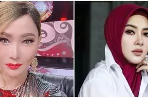 Gaya 7 penyanyi saat jajan di pinggir jalan, Inul curi perhatian