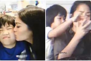 Jarang terekspos, ini 9 momen kedekatan Nagita dan adik laki-lakinya