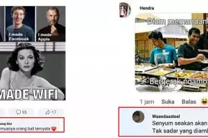 10 Foto diunggah di Facebook ini komentarnya bikin ngakak