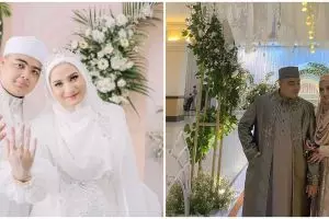 10 Momen resepsi Ameer Azzikra adik Alvin Faiz, penuh kebahagiaan