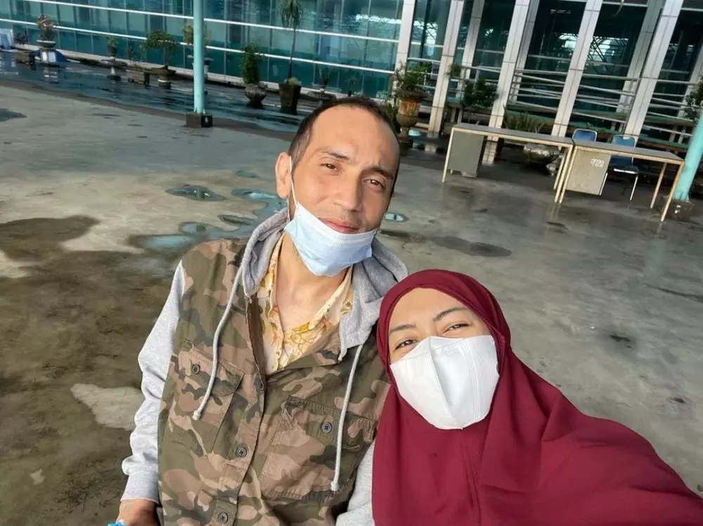 Momen Gary Iskak pulang ke rumah © 2021 brilio.net