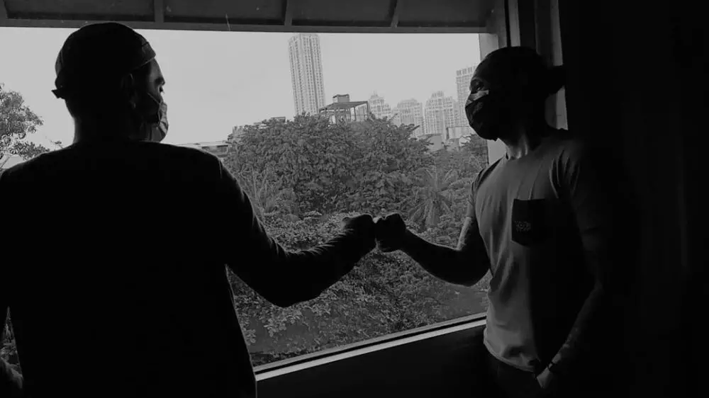 Momen Gary Iskak pulang ke rumah © 2021 brilio.net