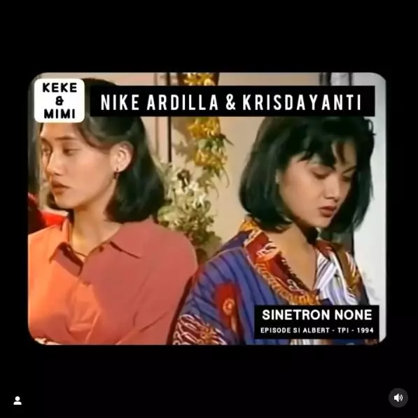 Nike Ardilla Krisdayanti sinetron © 2021 berbagai sumber