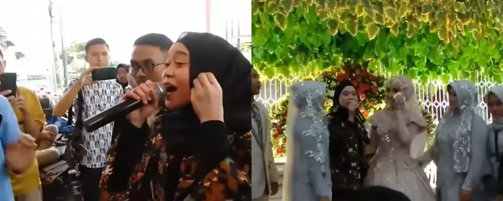 5 penyanyi datangi nikahan fans © YouTube