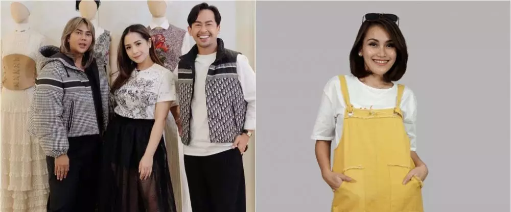 Beda gaya Nagita Slavina dan Ayu Ting Ting saat kenakan kaus © 2021 brilio.net Beda gaya Nagita Slavina dan Ayu Ting Ting saat kenakan kaus © 2021 brilio.net