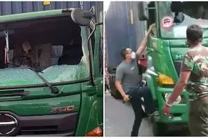 Sempat viral, pengendara Pajero penganiaya sopir truk jadi tersangka