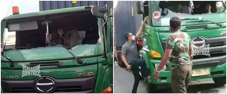 Sempat viral, pengendara Pajero penganiaya sopir truk jadi tersangka