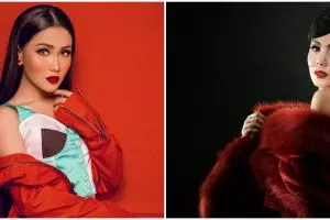 Gaya pemotretan 9 penyanyi wanita dengan makeup tebal, bikin pangling