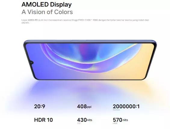 Spesifikasi dan harga Vivo V21 © 2021 brilio.net Spesifikasi dan harga Vivo V21 © 2021 brilio.net