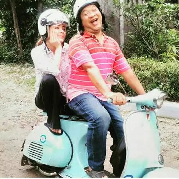 momen kenangan edy oglek kardun dan romlah © instagram