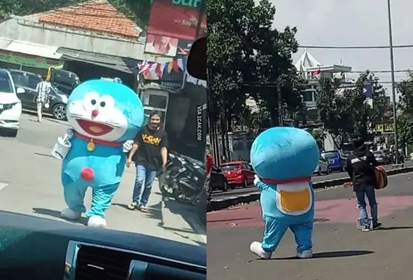 momen lucu gara-gara terbalik © 2021 1cak.com