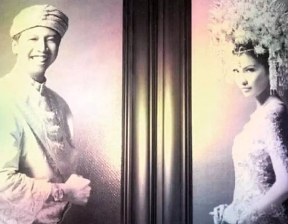 potret lawas pernikahan presenter cantik © Instagram