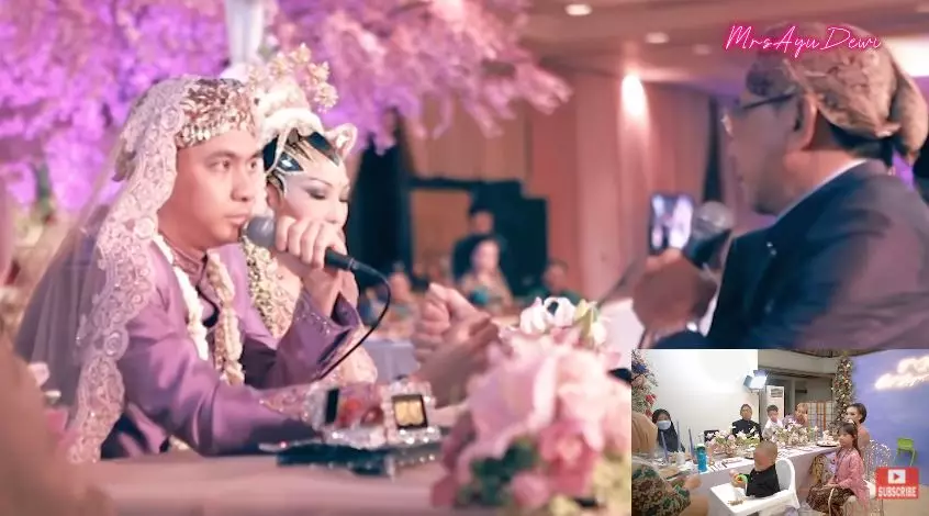 potret lawas pernikahan presenter cantik © YouTube