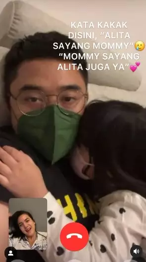 Potret Alice Norin jalani isolasi mandiri Instagram/@alicenorin