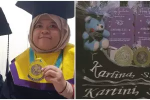 Kisah mahasiswi kembar Unair wisuda bareng, perjuangannya bikin salut