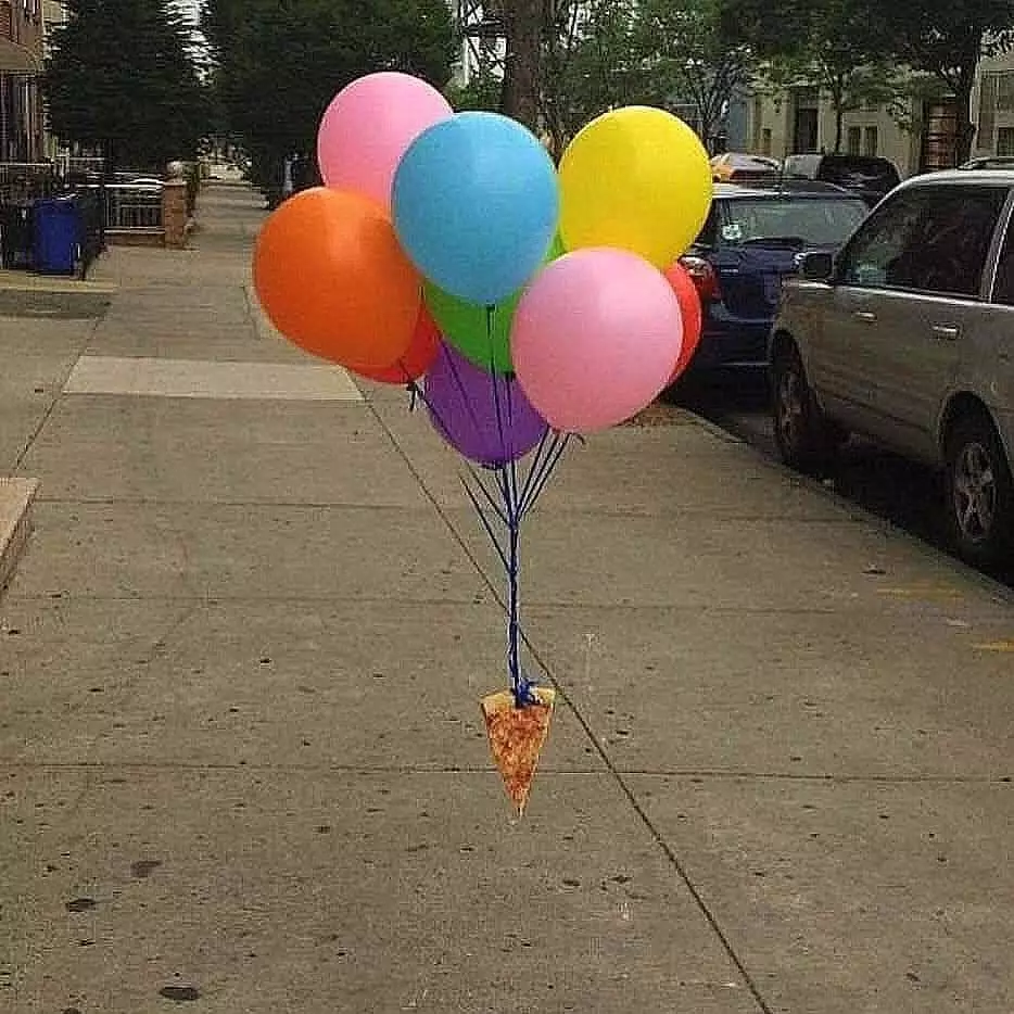 potret lucu asal taruh makanan © 2021 instagram.com